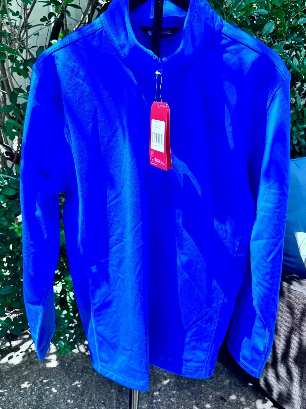The North Face Tech 1/4 Zip Fleece Monster Blue NWT Men’s Large and Medium